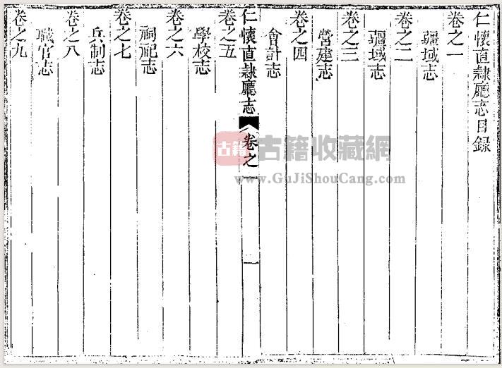 贵州省遵义市《道光仁怀直隶厅志》二十卷 清陈熙晋修纂PDF高清电子版下载插图1