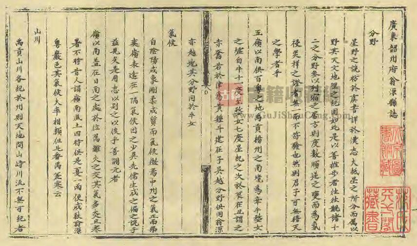 《嘉靖广东韶州府翁源县志》明 李孔明纂PDF电子版地方志下载插图1