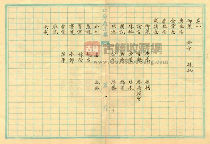 江苏省镇江市《民国重修京口八旗志》六卷 爱仁纂修 PDF电子版地方志下载-古籍收藏网